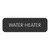 Blue SeaLarge Format Label - "Water Heater" [8063-0438]