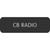 Blue Sea Large Format Label - "CB Radio" [8063-0090]