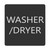 Blue Sea 6520-0436 Square Format Washer \/ Dryer Label [6520-0436]