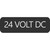 Blue Sea 8063-0010 Large Format 24 Volt DC Label [8063-0010]