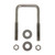 C.E. Smith Zinc U-Bolt 7\/16"-14 X 3-1\/8" X 3" w\/Washers  Nuts - Square [15252A]