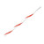 Pacer 16 AWG Gauge Striped Marine Wire 500' Spool - White w\/Red Stripe [WUL16WH-2-500]