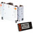 IMPULSE XL 10" Set Back Electric Jack Plate w\/Smart Control - White Cerakote [75071-W]