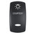 Pacer Actuator - 'COURTESY' f\/V Series Contura Switches - Black - Laser Etched (Top\/Bottom Light) [EV2LE-CTSY]