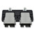 Bluewater Dual 12 Position Male Sealed Deutsch Connector Busbar - 5\/16" Stud [2314-D-256]