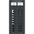 Blue Sea 8074 AC Main +8 Positions Toggle Circuit Breaker Panel  (White Switches) [8074]