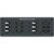 Blue Sea 8096 DC 6 Position Toggle Branch Circuit Breaker Panel  (White Switches) [8096]