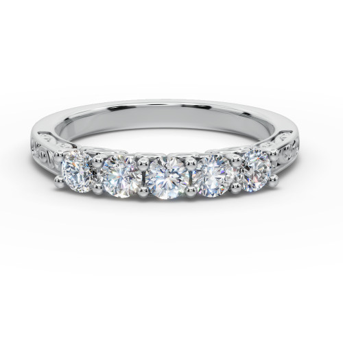 Camille - Women's 14k Gold Diamond Wedding Ring