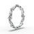 Tatiana - Women's 14k Gold Wedding Ring with Twisted Diamond Design