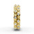 Dana - Women's 14k Gold Diamond Wedding Ring with Double Marquise Pattern