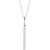 14K Gold 1/6 CTW Diamond Vertical Bar 16-18" Necklace