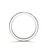 Artistic 6mm men's white gold ring showcasing scrollwork and engraved border craftsmanship