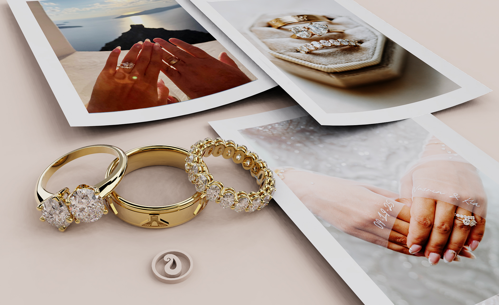 Custom engagement ring Chicago