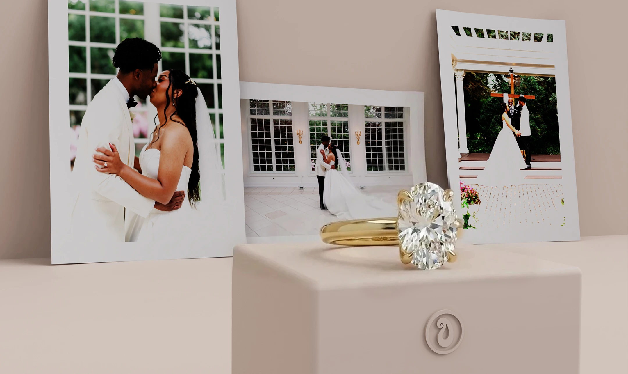 Custom engagement and wedding rings by Wedding Bands & Co in Chicago