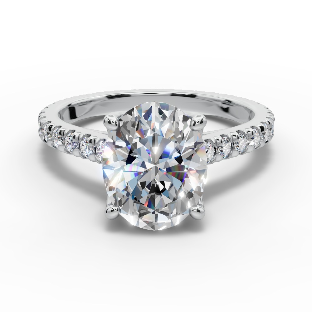 Classic engagement ring Chicago