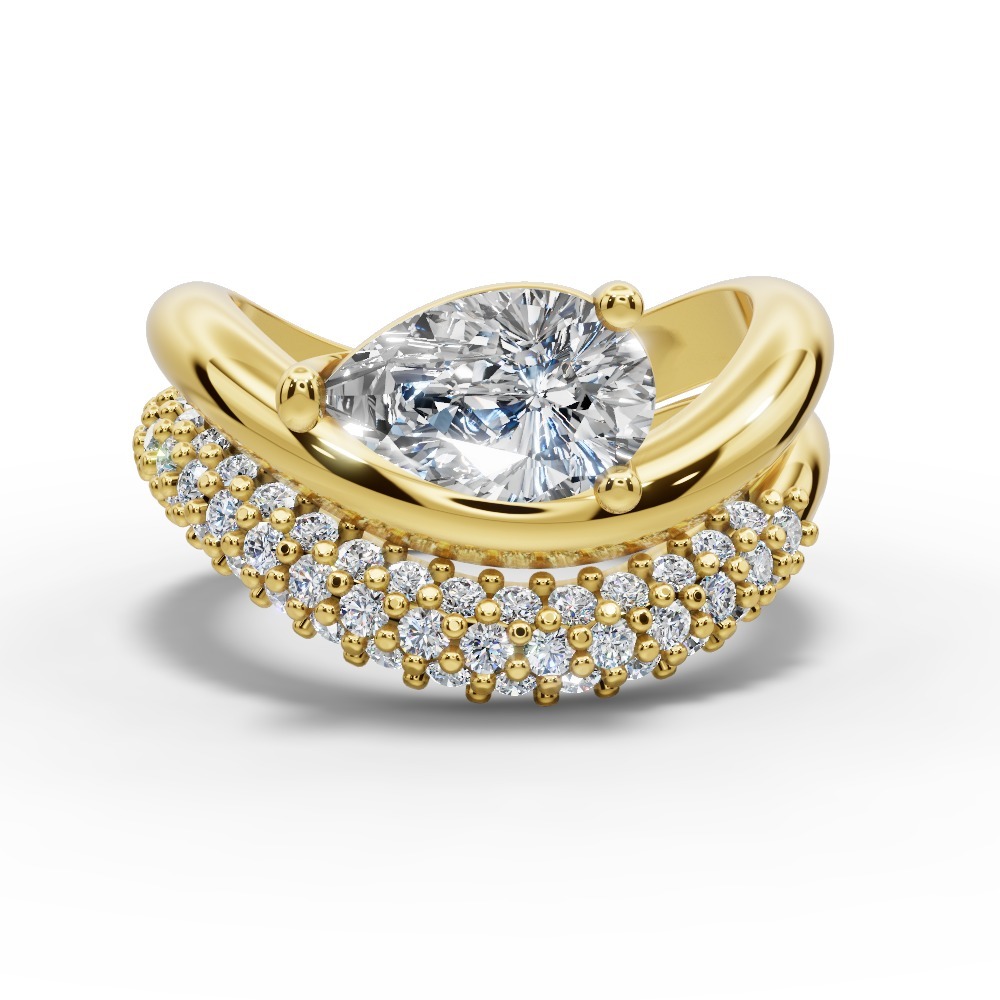 Custom engagement ring Chicago