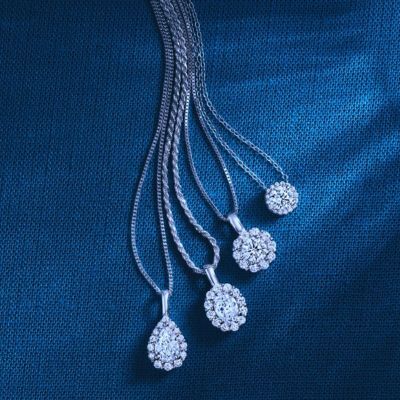 Diamond necklaces Chicago jeweler