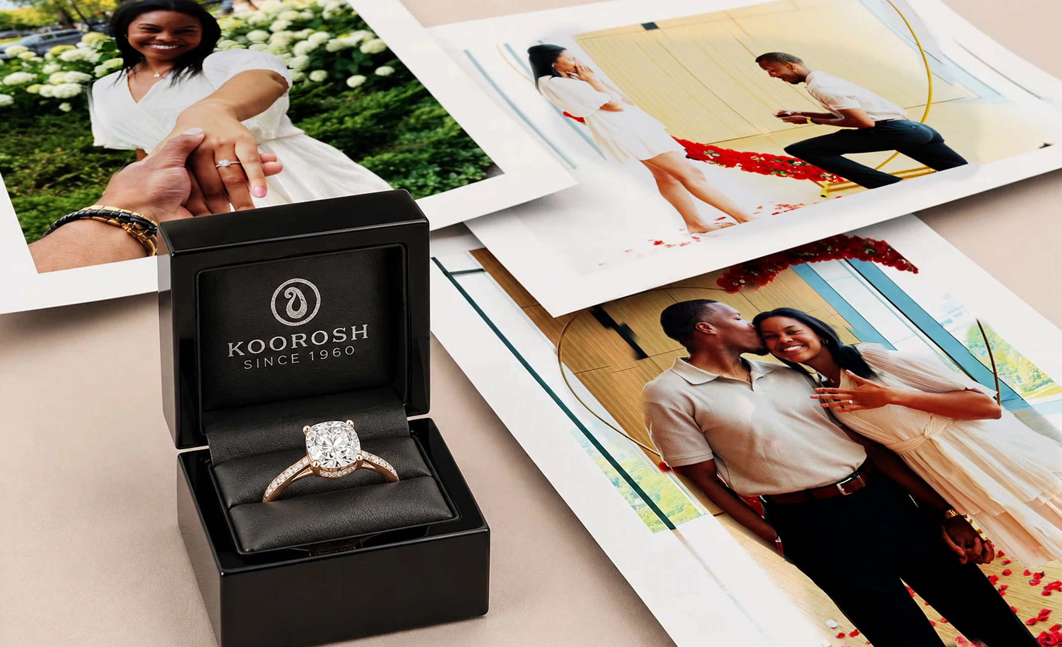 Custom engagement and wedding rings by Wedding Bands & Co in Chicago