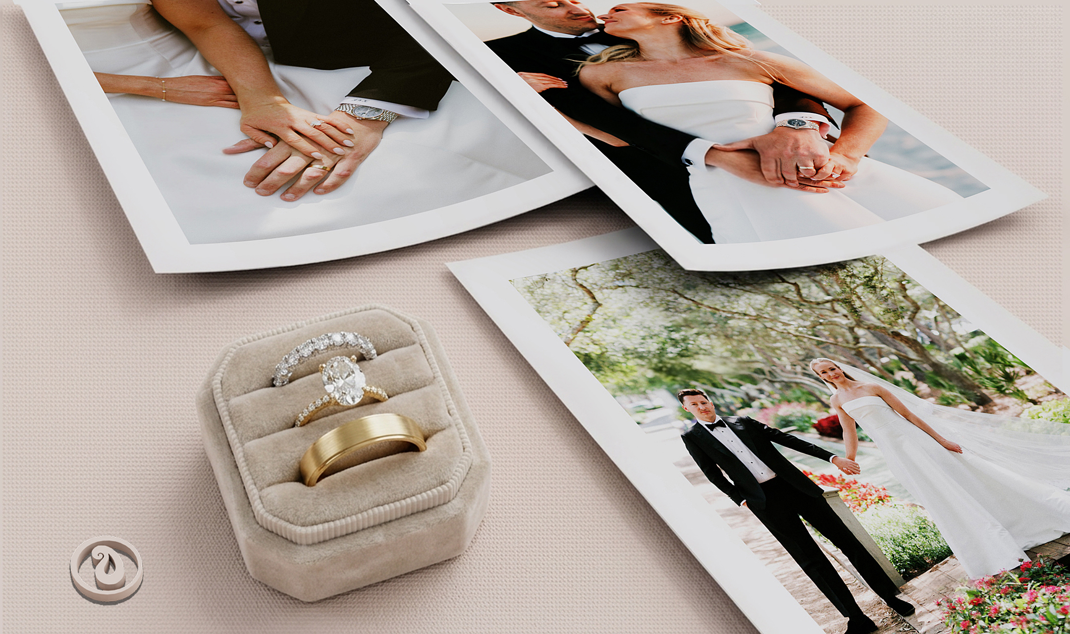 Custom engagement and wedding rings by Wedding Bands & Co in Chicago