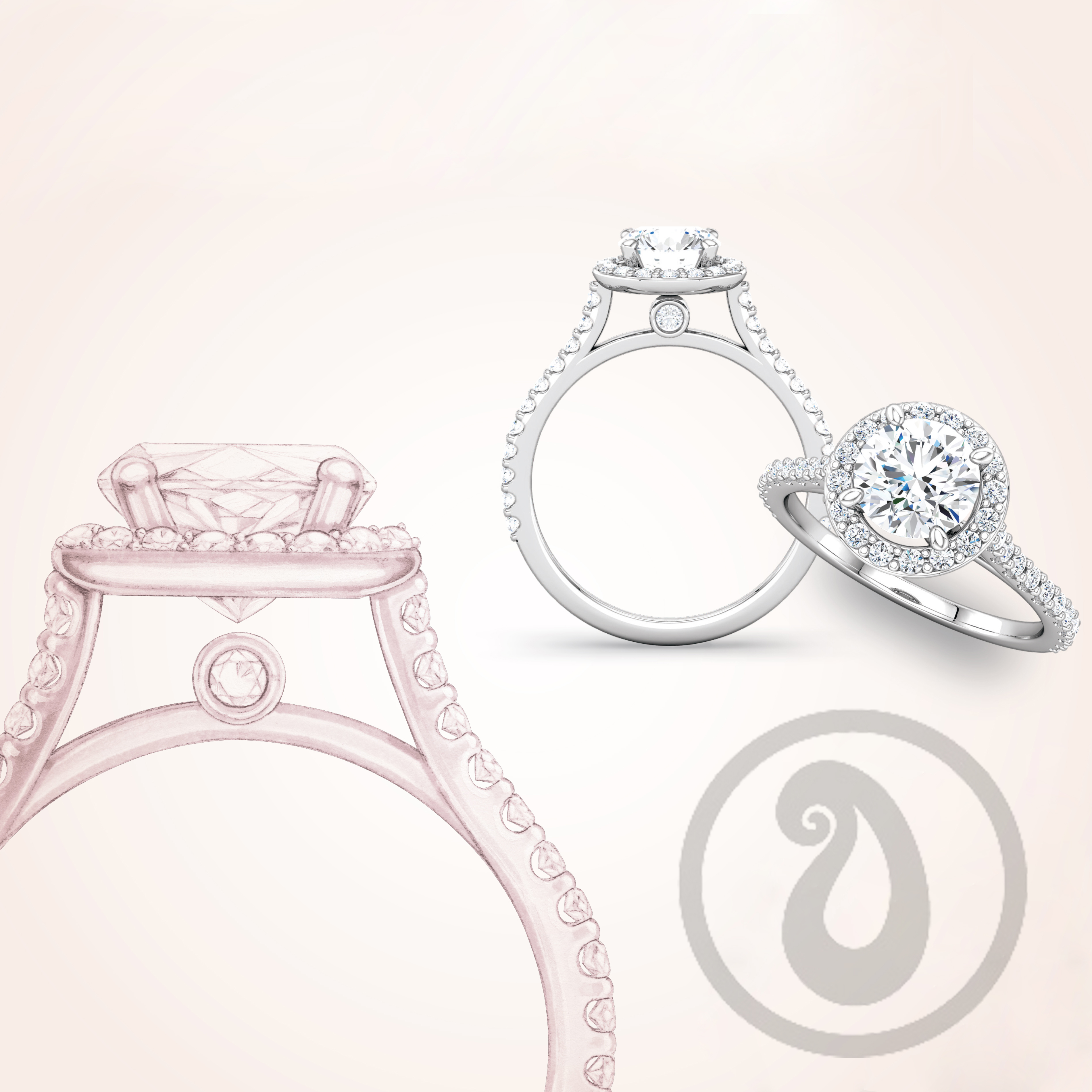 FAQs About Halo Rings - Wedding Bands & Co.