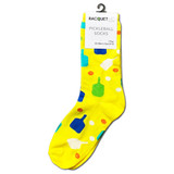 Pickleball Dress Socks available in dark blue and light blue.