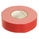 Durable cloth court tape for outdoor applications, two inch wide x 200 foot long. Choose from red or yellow.