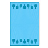 Pickleball Plush Microfiber Towel available in Blue, Pink or Teal