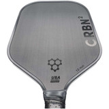 CRBN-2 Carbon Fiber Paddle from CRBN Pickleball. Featuring T700 carbon fiber and a polypropylene honeycomb core