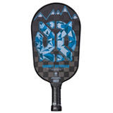 Summit Outbreak Graphite Pickleball Paddle, graphite reinforced face and polymer core. Available in blue.