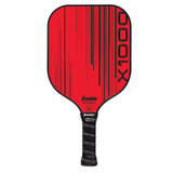 Franklin X-1000 Pickleball Paddle has a fiberglass surface and poly-core, available in blue or red.