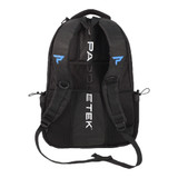 Back view of Paddletek Sport Pickleball Backpack in Blue.