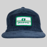 Heritage Pickle-ball Rectangle Patch Vintage Corduroy Hat