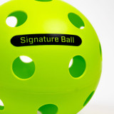 Front view of The Signature Giant Pickleball.