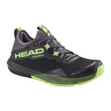 HEAD Motion Pro Pickleball Shoe - Men's - Black/Lime - Side View