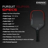 Engage Pursuit Alpha 14mm Pickleball Paddle
