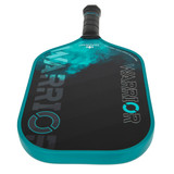 Diadem Warrior Pickleball Paddle is available in a red, teal, or orange, 2-sided design, and is so far the thickest paddle ever produced by a major manufacturer.