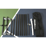 Picklenet Deluxe features heavier frame and wheels to easily move net. Includes frame, net and storage bag with wheels