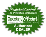 Picklenet Deluxe features heavier frame and wheels to easily move net. Includes frame, net and storage bag with wheels