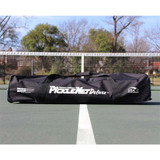 Picklenet Deluxe features heavier frame and wheels to easily move net. Includes frame, net and storage bag with wheels