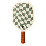 Holbrook Pickleball Centre Court Pickleball Paddle, with FlexTech Carbon Fiber Graphite Blend paddle face and 5" handle.