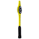 Black and yellow Vulcan V100 Training paddle with sweet spot training marker and Vulcan logo