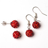 Pickleball Pizzazz Earrings, choose from several color and drop or stud style