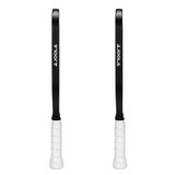 The Ben Johns Hyperion CFS 16 Graphite Pickleball Paddle from JOOLA features a unique Carbon Abrasion Surface in black, with the outline of the JOOLA logo and Ben Johns' signature printed on the face.