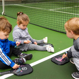 OneShot Pickleball JuniorShot Series Paddle with a chalkboard face, available for Toddlers and Children.