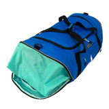 The JOOLA Vision II Duffle Bag is constructed of polyester with durable outside and sleek interior. It features the JOOLA logo and multiple compartments; available in black or blue.