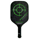 The Poach Infinity EX Composite Pickleball Paddle paddle by Engage Pickleball is offered in blue, green, purple, and red colors, as well as two weight ranges.