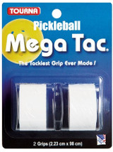 Tourna MegaTac, available in black, blue or white - package of two grip wraps