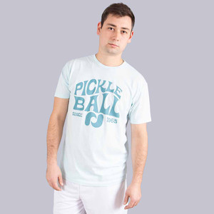 Heritage Pickle-ball Groovy Front Logo T-Shirt - Unisex