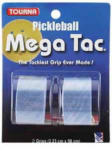 Tourna MegaTac, available in black, blue or white - package of two grip wraps