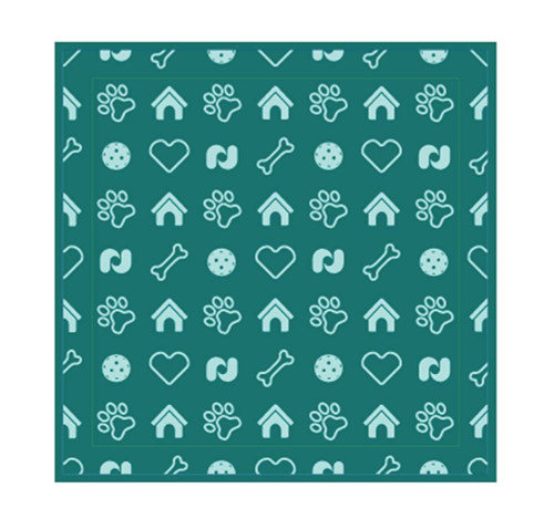 Heritage Pickle-ball Dog Bandana